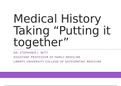 NEU 257 Medical History Taking III_PCM101_9_16_15_Witt | Download To Score An A.