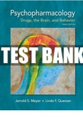 PSYCOPHARMACOLOGY DRUGS, THE BRAIN AND BEHAVIOUR THIRD EDITION 