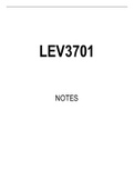 LEV3701 Summarised Study Notes