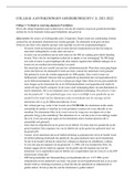 Uitgebreide college aantekeningen Goederenrecht C.S. 2021-2022 (146 pagina's)