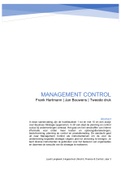 Samenvatting Management Control H1 t/m H10
