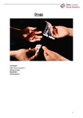 Profielwerkstuk ''Drugs'' CIJFER 8,1! HAVO/ VWO/ GYMNASIUM