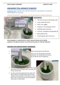 UNIT 2C: UNDERTAKE CHROMATOGRAPHIC TECHNIQUES TO IDENTIFY COMPONENTS IN MIXTURE
