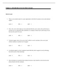 A Guide to Service Desk Concepts, Knapp - Exam Preparation Test Bank (Downloadable Doc)