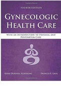 Gynecologic Health Care with an Introduction to Prenatal and Postpartum Care 4th Edition Test Bank | Answer Key at the chapter end, Latest 2022