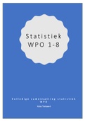 Navormingsmethodes en statistiek in de revalidatiewetenschappen WPO 1-8