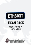 ETH303T - EXAM PACK (2022)