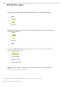 BIOS 256 Week 5 Quiz # 5 (GRADED A) Questions and Answers | Download To Score An A