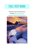 Introduction to Chemistry 5th Edition Bauer Test Bank