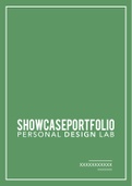 Showcaseportfolio Personal Design Lab (PDL) - AD Management - Eindcijfer 10 - 2022