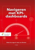 Samenvatting Navigeren met KPI-Dashboards 2e druk, Informatiemanagement 