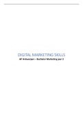 Samenvatting Digital Marketing skills