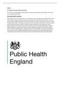 P6- Explain how public health is protected