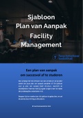 Plan van Aanpak Facility/Facilitair Management | Sjabloon & Voorbeeld | Hbo