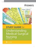 STUDY GUIDE FOR UNDERSTANDING MEDICAL SURGICAL NURSING, 6th Edition ISBN: 978-0803669000 PROVIDES YOU WITH EVERYTHING YOU NEED TO SUCCEED IN NURSING