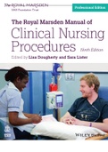 The Royal Marsden Manual of Clinical Nursing Procedures (Royal Marsden Manual Series) [9th Edition] BY  Lisa Dougherty & Sara Lister