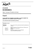 ECONOMICS Paper 3 Economic Principles and Issues