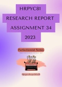 HRPYC81 Assignment 34 (assignment 2) 2023 