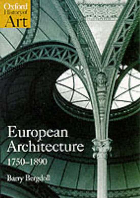 European Architecture, 1750-1890
