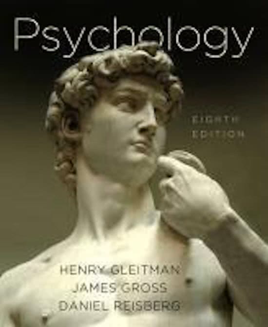 Gleitman Psychology Hoofdstuk 11 Intelligentie