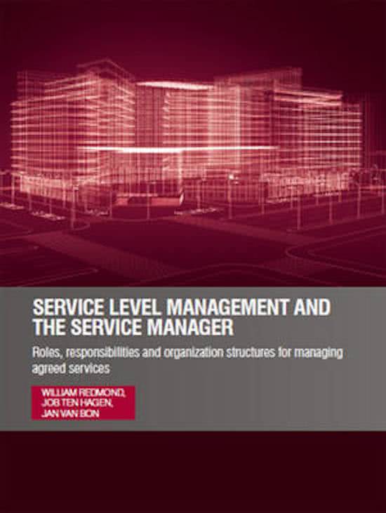 Service Level Management and the Service Manager