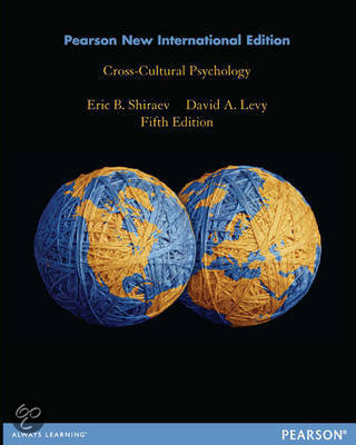 Summary Cross-Cultural Psychology, ISBN: 9780511862175  Cultural Psychology