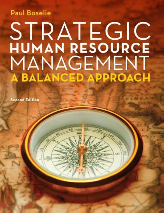 Elaborated strategic HRM outcomes