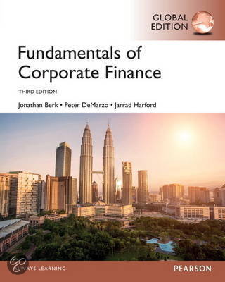 Capital Structure & Financial Planning - Summary Endterm - EBB060A05